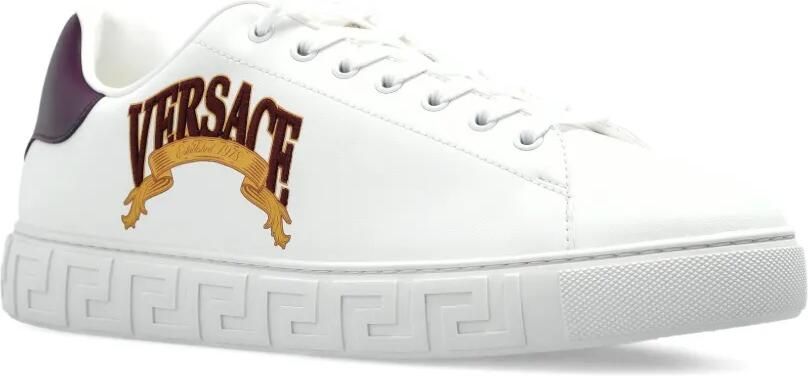 Versace Sneakers met borduurwerk Wit - Foto 3