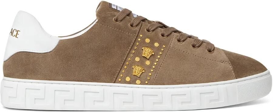 Versace Sneakers met Greca-patroon Bruin - Foto 5