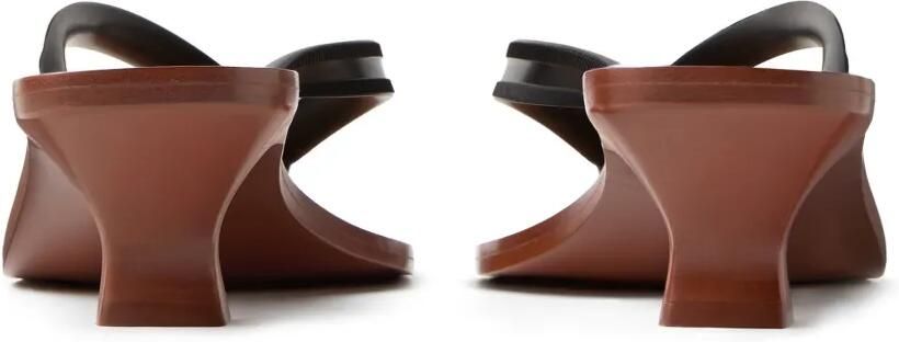 Versace Sophie rubber string sandalen 40mm Zwart - Foto 4