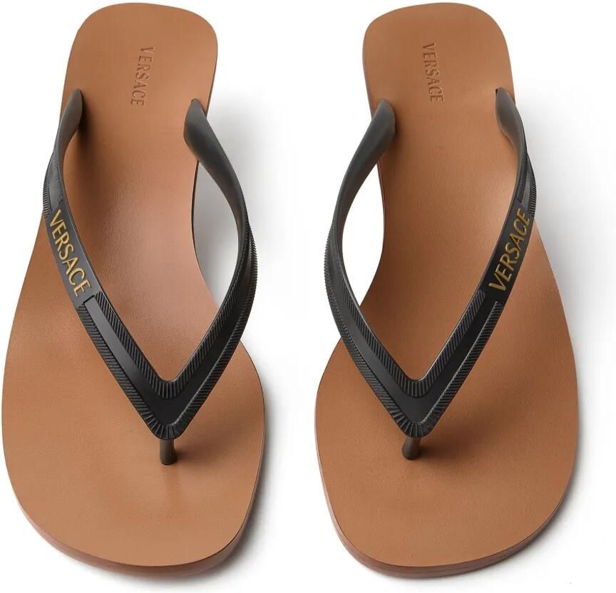 Versace Sophie rubber string sandalen 40mm Zwart - Foto 2