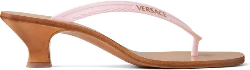 Versace Sophie rubberen sandalen 40 mm Roze