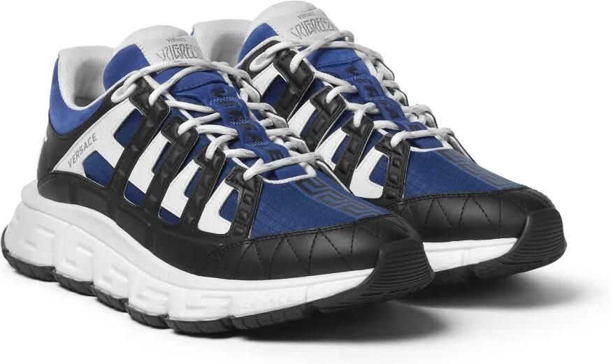 Versace Trigreca low-top sneakers Blauw