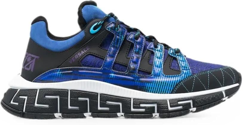 Versace Trigreca low-top sneakers Blauw