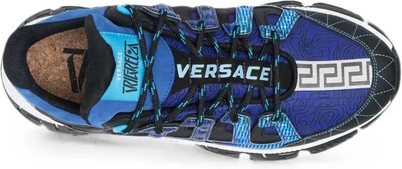 Versace Trigreca low-top sneakers Blauw - Foto 2