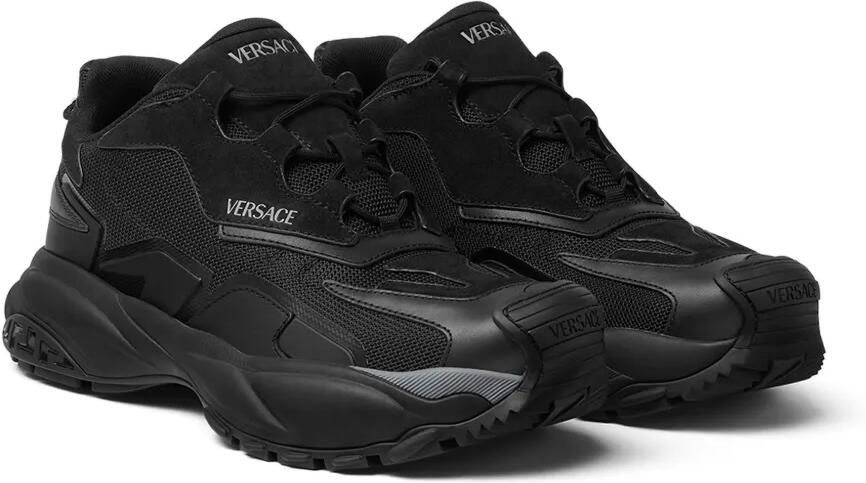 Versace Trigreca sneakers met vlakken Zwart - Foto 4