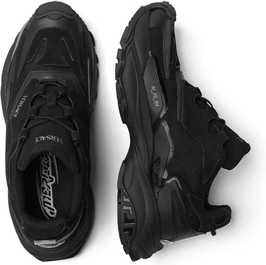 Versace Trigreca sneakers met vlakken Zwart - Foto 3