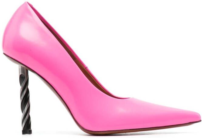 VETEMENTS Leren pumps Roze