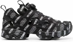 VETEMENTS StarWars Instapump Fury sneakers Zwart