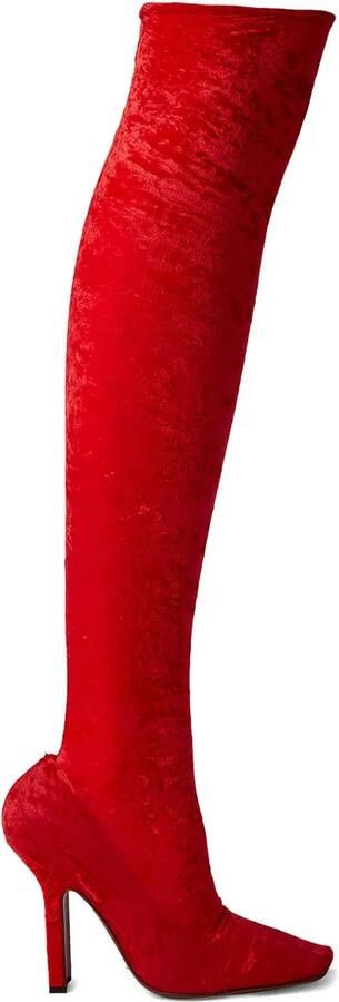 VETEMENTS Knielaarzen Rood
