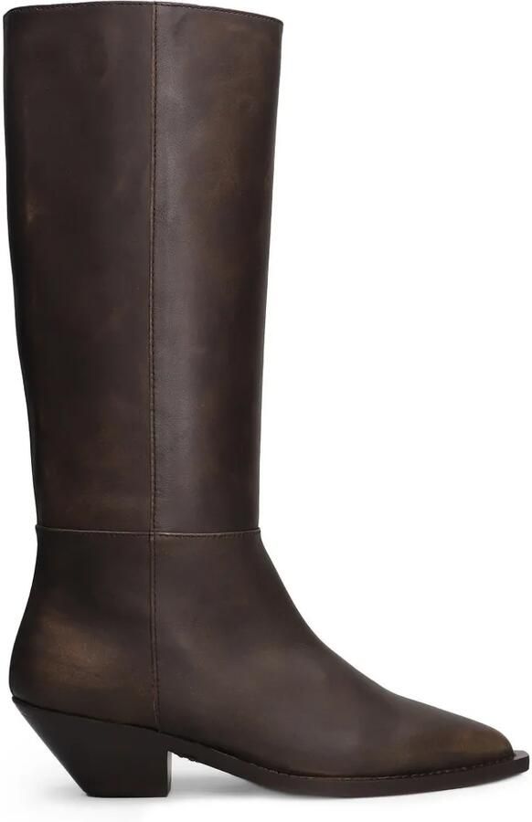 Via Roma 15 Cowboylaarzen met puntige neus Bruin