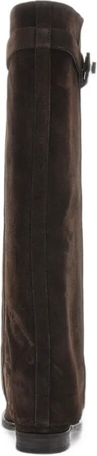 Via Roma 15 foldover buckle-strap boots Bruin - Foto 3
