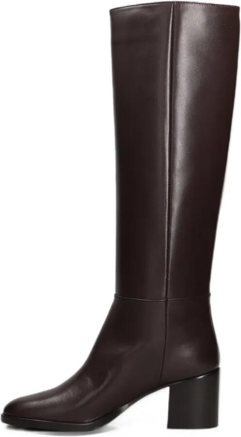 Via Roma 15 leather knee-high boots Bruin - Foto 4