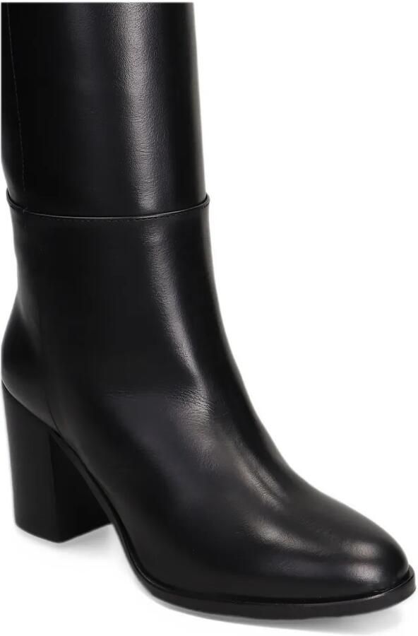 Via Roma 15 logo-plaque leather boots Zwart - Foto 2