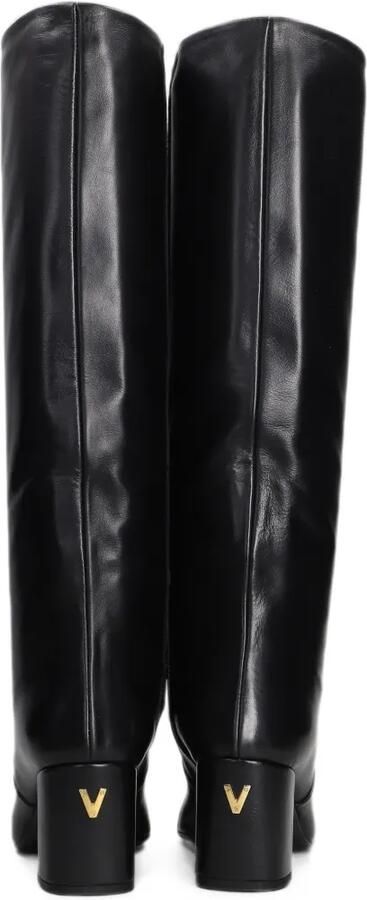 Via Roma 15 pointed-toe knee-high boots Zwart - Foto 5
