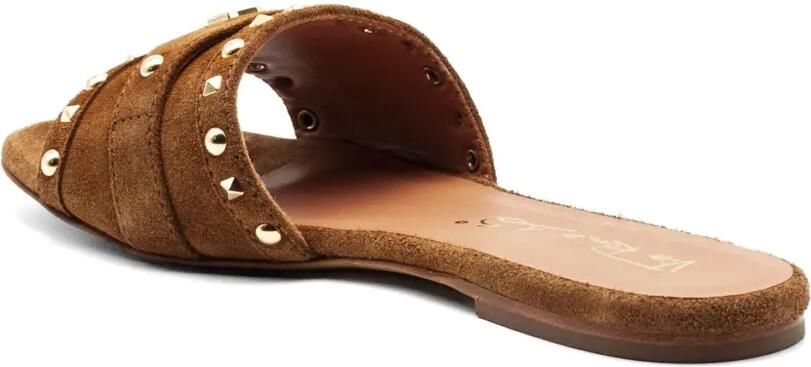 Via Roma 15 Sandalen met bandjes met studs Bruin - Foto 4