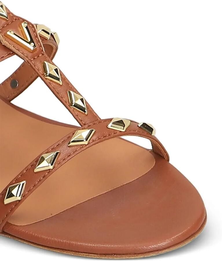 Via Roma 15 Sandalen verfraaid met studs Beige - Foto 2