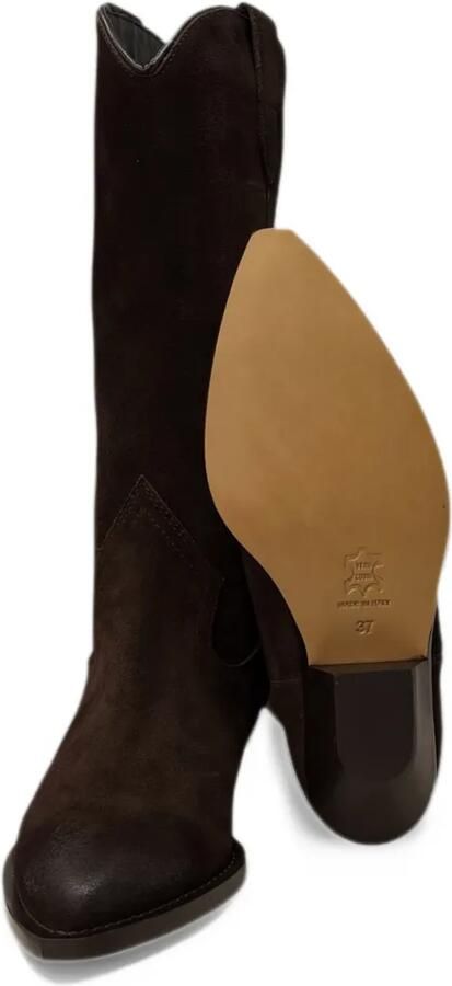 Via Roma 15 Santa Monica suede cowboy boots Bruin