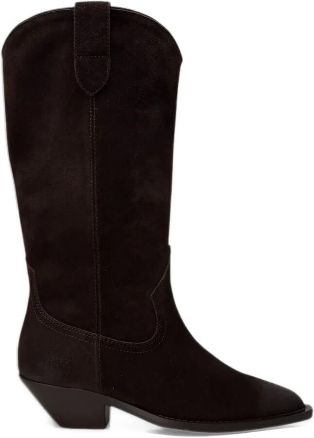 Via Roma 15 Santa Monica suede cowboy boots Bruin - Foto 2