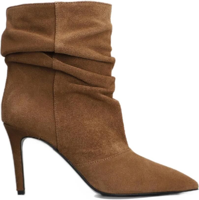 Via Roma 15 slouchy pointed-toe ankle boots Bruin