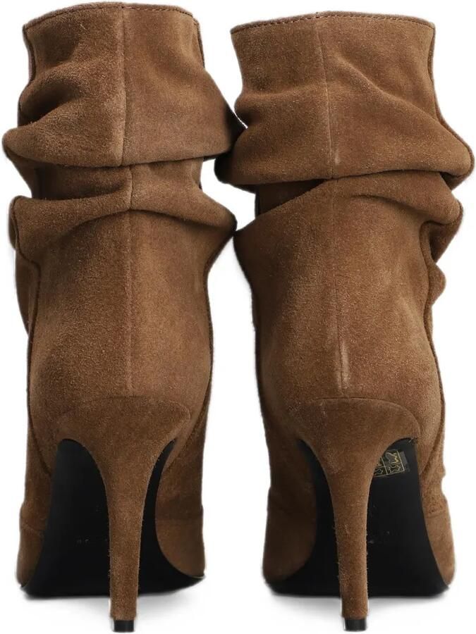 Via Roma 15 slouchy pointed-toe ankle boots Bruin - Foto 5