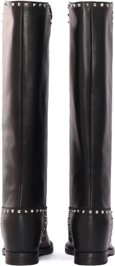 Via Roma 15 studded riding boots Zwart - Foto 3