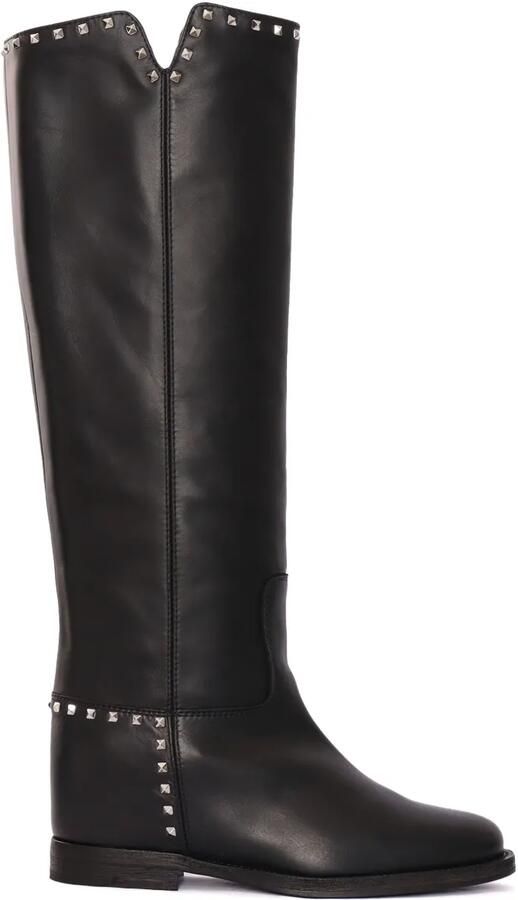 Via Roma 15 studded riding boots Zwart - Foto 2