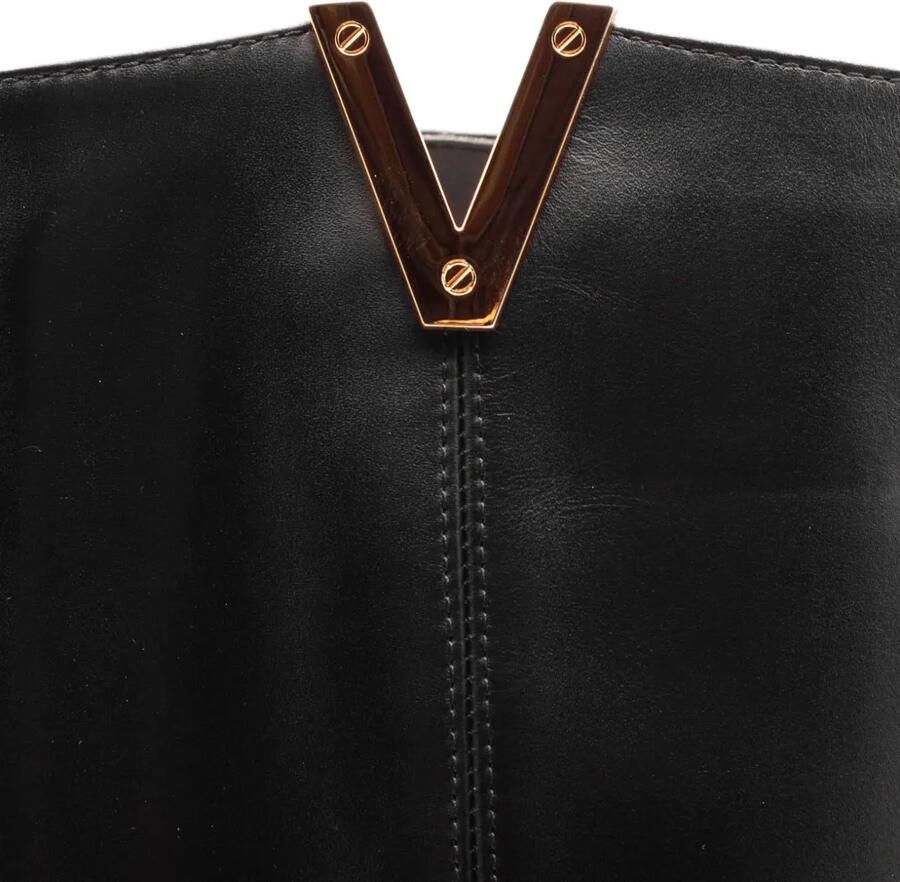 Via Roma 15 V-shaped metal-plate boots Zwart - Foto 2