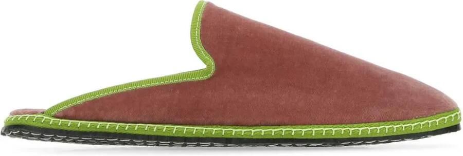 Vibi Venezia Fluwelen slippers Roze
