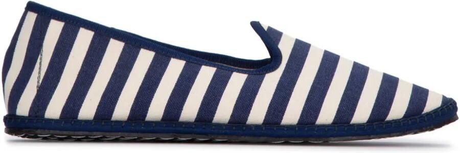 Vibi Venezia Gestreepte loafers Blauw