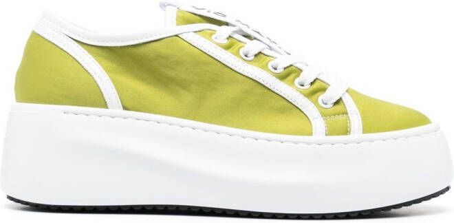 Vic Matie Leren sneakers Groen