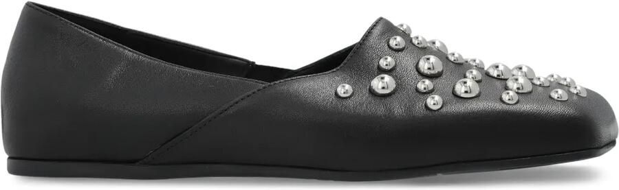 Vic Matie Ballerina's verfraaid met studs Zwart