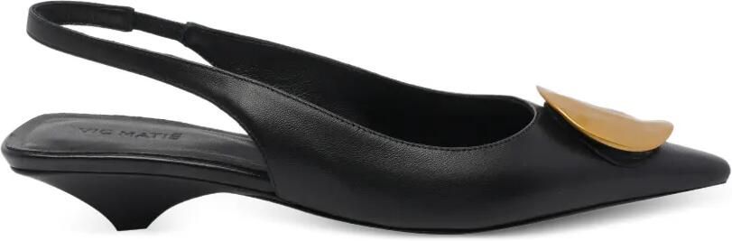 Vic Matie Baron slingback pumps Zwart