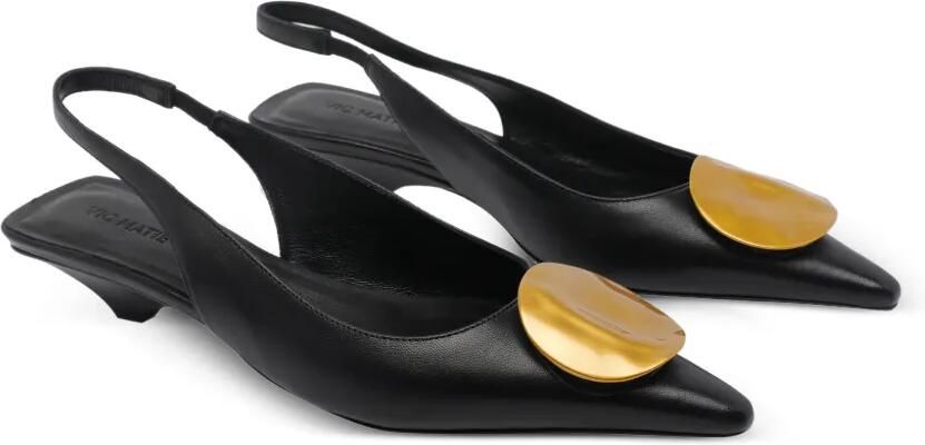 Vic Matie Baron slingback pumps Zwart - Foto 3