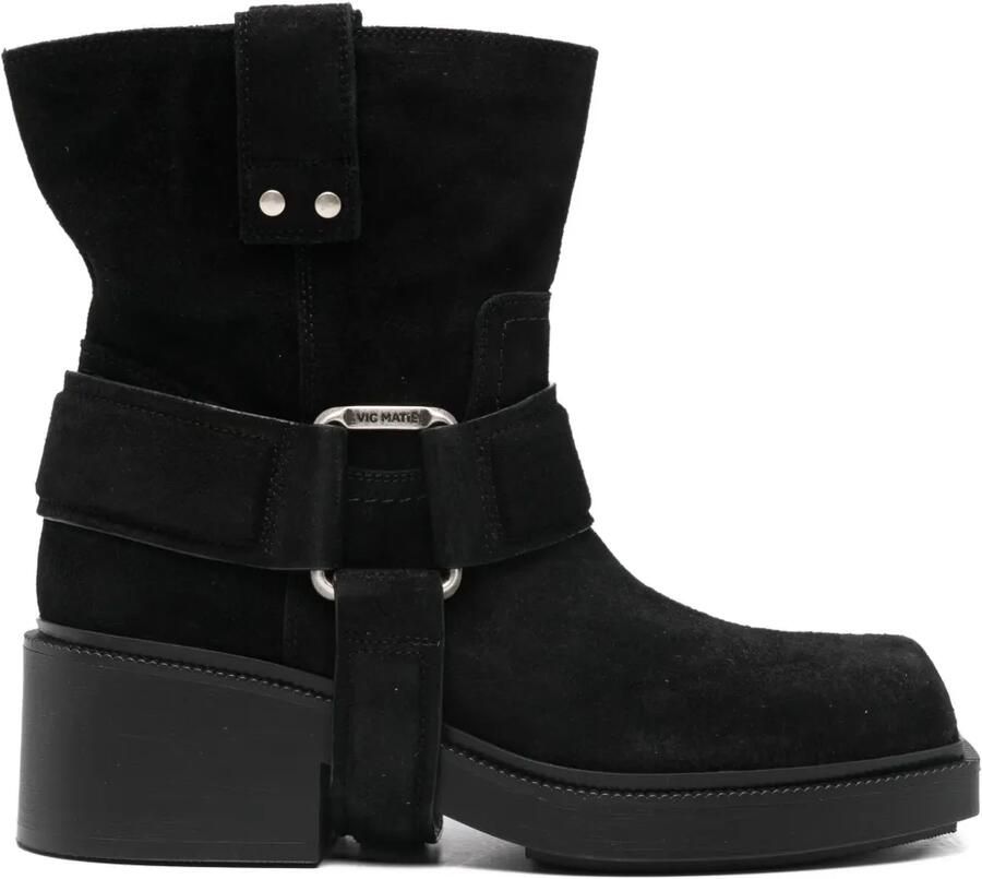 Vic Matie Biker boots met bandje Zwart