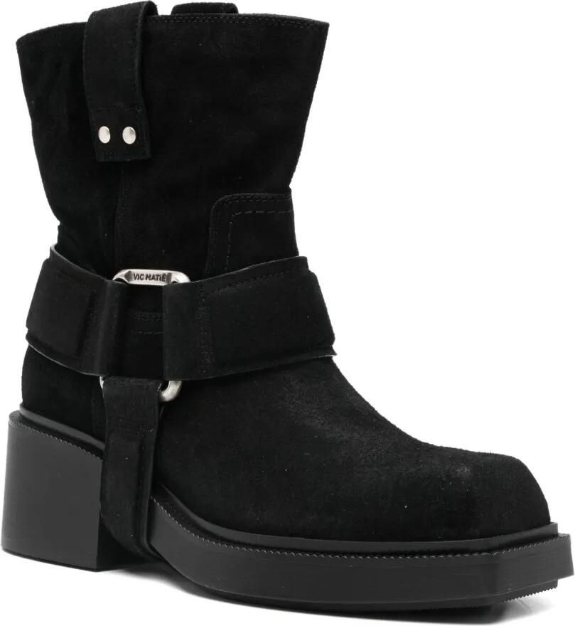 Vic Matie Biker boots met bandje Zwart - Foto 3