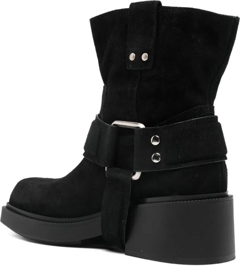Vic Matie Biker boots met bandje Zwart - Foto 2