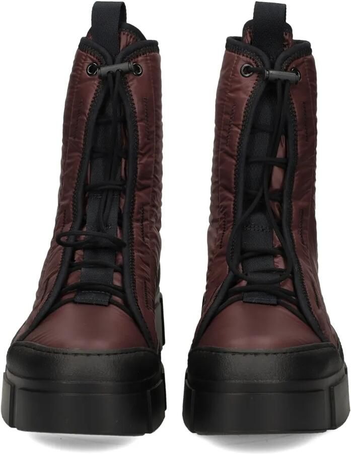 Vic Matie Gewatteerde combat boots met plateauzool Bruin - Foto 4