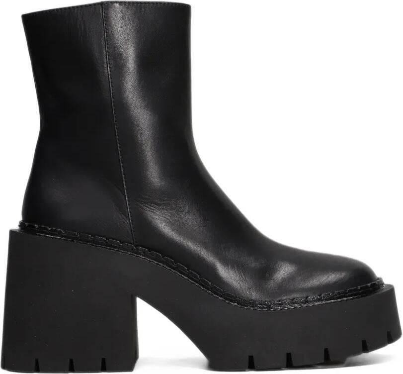 Vic Matie L10 Bobby platform ankle boots Zwart