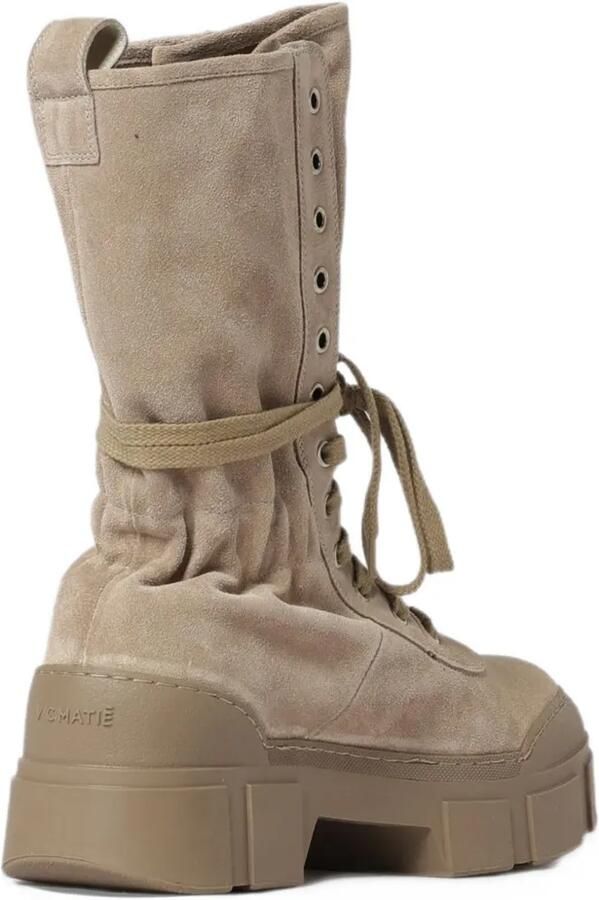 Vic Matie V14 Roccia lace-up suede boots Beige - Foto 3