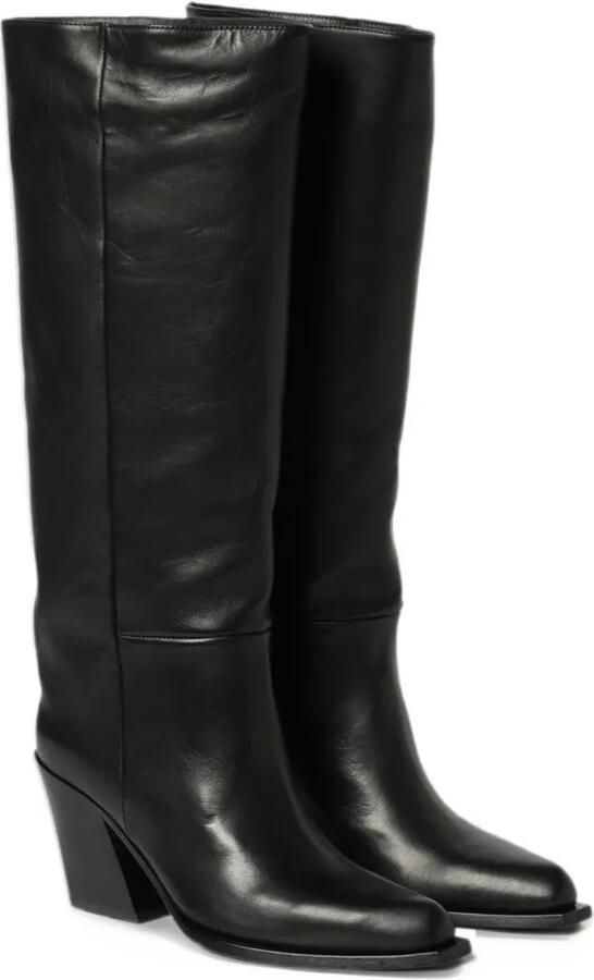 Vic Matie leather knee-high boots Zwart - Foto 2
