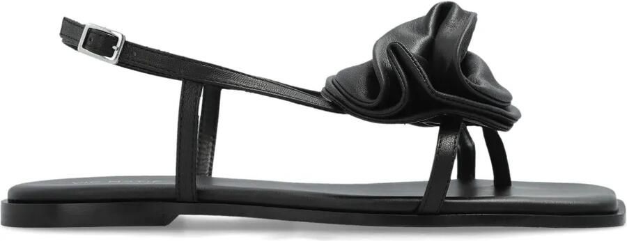 Vic Matie Leren sandalen Zwart
