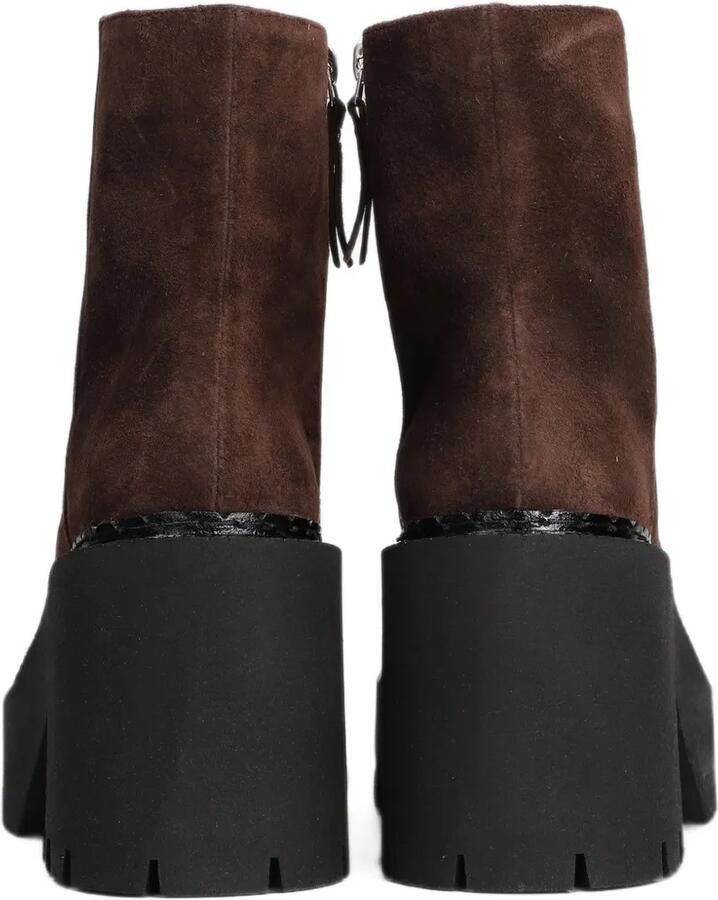 Vic Matie platform ankle boots Bruin - Foto 3