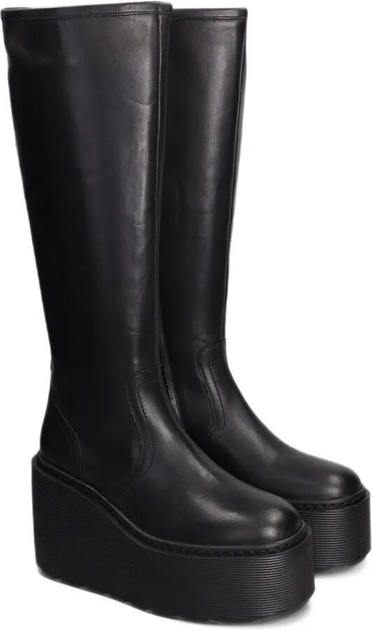 Vic Matie platform wedge-heel boots Zwart - Foto 3
