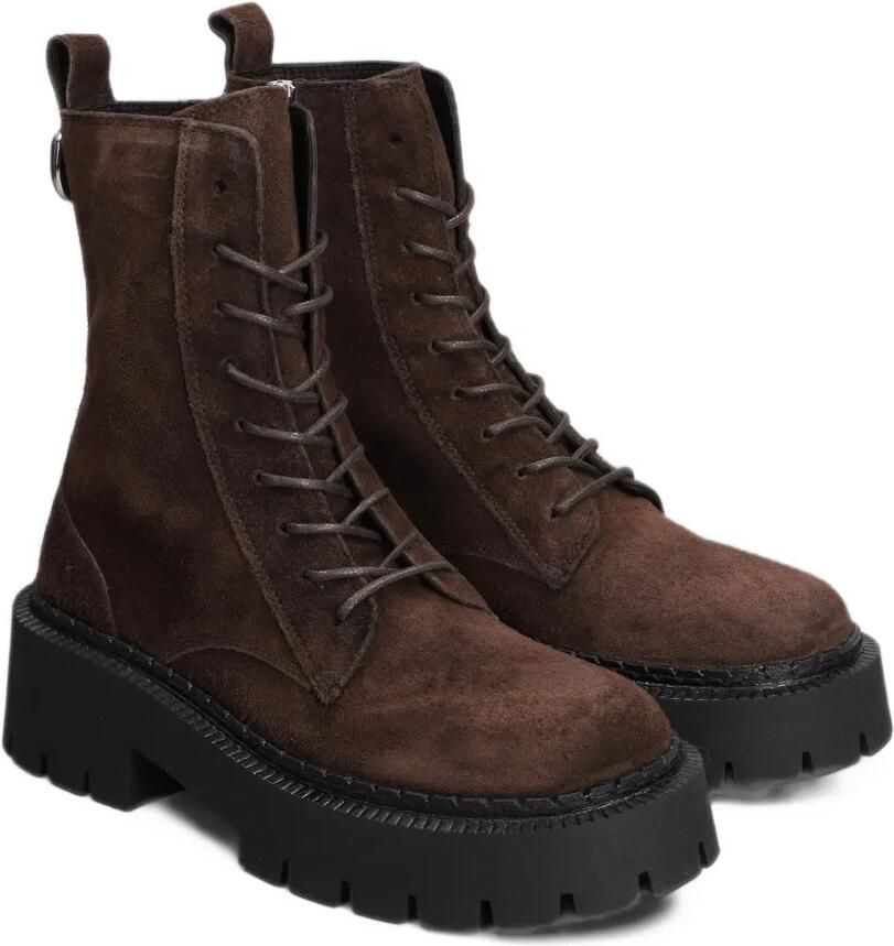 Vic Matie Rust 350 lace-up suede boots Bruin - Foto 2