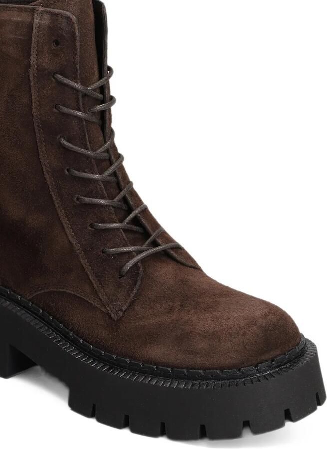 Vic Matie Rust 350 lace-up suede boots Bruin - Foto 4
