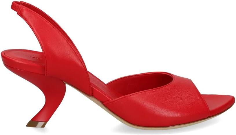 Vic Matie Slingback sandalen Rood