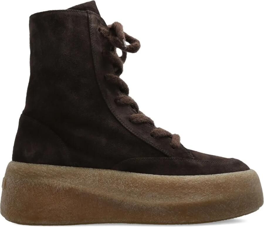 Vic Matie Sneakers met plateauzool Bruin