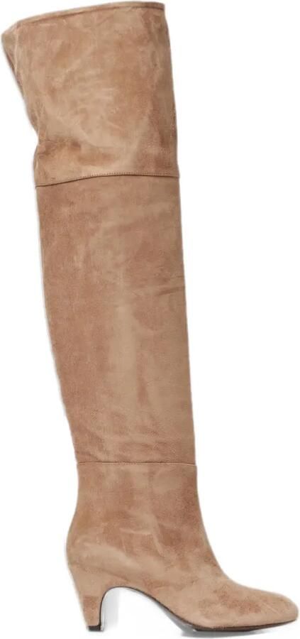 Vic Matie suede boots Beige