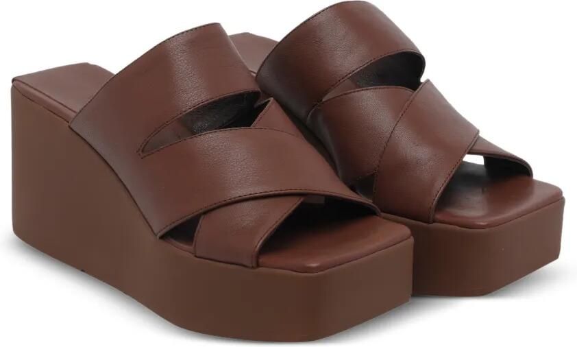Vic Matie Travel sandalen met gekruiste bandjes Bruin - Foto 4