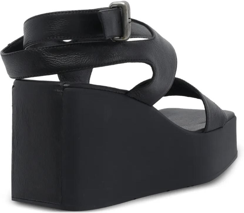 Vic Matie Travel Wedges sandalen met vierkante neus Zwart - Foto 2